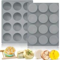 ราคา TEMU แม่พิมพ์ซิลิโคนรูปทรงกระบอก 12 ช่อง/แม่พิมพ์สบู่กลมสำหรับทำสบู่อาบน้ำแฮนด์เมด, แท็บเล็ตอาบน้ำ, บาร์ลอชั่น, และเทียนจากขี้ผึ้ง (17592234315812)