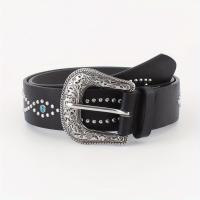 ราคา TEMU เข็มขัดหนัง PU สไตล์โบฮีเมียน ประดับหมุดและลูกปัด ดีไซน์เรียบหรู เหมาะสำหรับผู้หญิงและผู้ชาย หัวเข็มขัดสไตล์คาวบอยแบบตะวันตก (17592231821620)