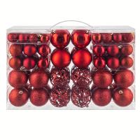 ราคา TEMU ชุดลูกบอลประดับตกแต่งคริสต์มาสกันกระแทก 100 ชิ้น พร้อมกล่องของขวัญแบบถือ - ของตกแต่งทรงกลมพลาสติกทนทานสำหรับต้นคริสต์มาส งานแต่งงาน วันวาเลนไทน์ (17592248670087)