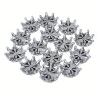 ราคา TEMU 14 ชิ้น สปายค์สำหรับรองเท้ากอล์ฟ Quick Twist, สปายค์ TPU Softspikes ทนทานสำหรับ Footjoy - กันลื่น, ทนต่อการสึกหรอ สีดำและเทา, ขนาด 1.18*0.43 นิ้ว (17592251237300)