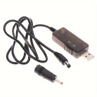 ราคา TEMU สายแปลงไฟ LED Display USB ขนาด 5V เป็น 9V/12V พร้อมสายเชื่อมต่อขนาด 3.5x1.35 มม. สำหรับการชาร์จ/แปลงไฟ/ปรับแรงดันไฟฟ้า (17592195061757)