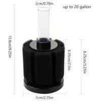 ราคา TEMU ฟิลเตอร์ฟองน้ำไบโอสำหรับตู้ปลาเบตตาและกุ้งขนาดเล็ก ขนาด 4 แบบ ตัวกรองทั้งมือถือและชีวภาพ ฟิลเตอร์โซ่ซูเปอร์บิโคเคมิคอล สำหรับถังปลาขนาด 3 ถึง 60 แกลลอน ส่งแบบสุ่ม (17592281169400)