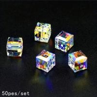 ราคา TEMU ชุดลูกปัดคริสตัลแก้วเทียมคิวบิก 8มม. 50 ชิ้น/เซ็ต คุณภาพสูง สำหรับทำต่างหูและสร้อยคอแฟชั่นสไตล์เฉพาะ DIY อุปกรณ์งานฝีมือ (17592284549048)