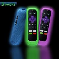 ราคา TEMU ปกคลุมรีโมทสำหรับ Roku 3 ชุด, ฝาปิดแบตเตอรี่สำหรับ TCL, Roku, รีโมทสตรีมมิ่งทีวีสมาร์ท, ซิลิโคนป้องกันคอนโทรลเลอร์สำหรับทุกรุ่น (17592293668443)