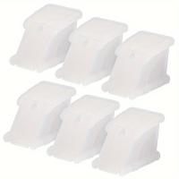 ราคา TEMU 150 ชิ้น พลาสติกหลอดด้าย (โปร่งใส), การ์ดไหมปักสำหรับงานเย็บปักถักร้อย DIY งานเย็บปักถักร้อย, หลอดด้ายพลาสติก, หลอดด้ายแข็ง (17592302808522)