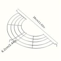 ราคา TEMU ชั้นวางครึ่งวงกลมสแตนเลส 304 หลากหลายประโยชน์สำหรับบาร์บีคิว, ทอด & นึ่ง - ออกแบบระบายน้ำมันและฉนวนกันความร้อน (17592303518578)