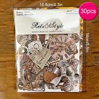 ราคา TEMU 30 แผ่น กระดาษสไตล์ย้อนยุคสำหรับงานประดิษฐ์ ขนาด 4.3x5.9 นิ้ว กระดาษลายด้านเดียว สำหรับงานตัดแปะ สมุดภาพ ห่อของขวัญ อัลบั้ม ศิลปะ งานฝีมือตกแต่ง (17592304388741)