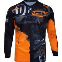 ราคา TEMU เสื้อแขนยาวสำหรับผู้ชาย รุ่นดาวน์ฮิลล์ MTB แขนระฆัง คอวี ลายกราฟิกโดดเด่นพร้อมดีไซน์ "MB" เสื้อจักรยานและมอเตอร์ไซค์สำหรับกิจกรรมกลางแจ้ง เหมาะสำหรับทุกฤดูกาล (17592307075912)