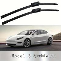 ราคา TEMU ชุดที่ปัดน้ำฝนเงียบความละเอียดสูง 2 ชิ้น สำหรับ Tesla Model Y และ Model 3 (17592310741107)