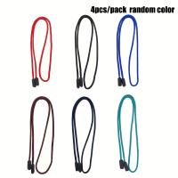 ราคา TEMU 4ชิ้น สายคล้องแว่นตาป้องกันหายสบาย - สายคล้องแว่นแฟชั่นหลากหลายใช้งานสำหรับกีฬากลางแจ้ง & อ่านหนังสือ, สายคล้องแว่นยางยืดนุ่ม (17592310831508)