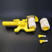 ราคา TEMU ชุดแปรงล้อขอบสีหลากหลายประโยชน์ - ดีไซน์แบบถือได้, ตัดเรียบร้อยพร้อมล้อสำรองเพิ่มเติมสำหรับการทาสีภายใน & ภายนอกบนผนังและเพดาน (17592322492655)