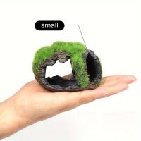 ราคา TEMU ถังไวน์ขนาดใหญ่และขนาดเล็กสำหรับซ่อนตัวในตู้ปลา ตกแต่งตู้ปลาพร้อมต้นไม้ ถ้ำที่พักพิงในตู้ปลาแบบชนบทสำหรับปลาและกุ้ง ของตกแต่งตู้ปลาแบบเรซินกลวง รูปทรงถังไวน์ ที่พักพิงสำหรับปลา (17592322645669)