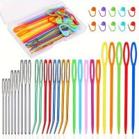 ราคา TEMU ชุดเข็มเย็บผ้า 37 ชิ้น, เข็มเย็บผ้าฟีลทิ้ง, เข็มเย็บผ้าเทปสตรี, เข็มเย็บผ้าตาแหลมและเข็มเย็บโครเชต์พร้อมเครื่องหมายเข็มและกล่องเก็บของพร้อมอุปกรณ์สีสุ่ม (17592322866287)