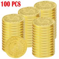 ราคา TEMU 50/100 ชิ้น - เหรียญสมบัติทองคำสมจริง ลายพวงมาลัยลาเวรีน้อยละเอียด, ของสะสมพลาสติกทนทานสำหรับเกมค้นหาสมบัติ, ของชำร่วยสำหรับคริสต์มาส, ปีใหม่, วันวาเลนไทน์, งานปาร์ตี้ (17592323051367)