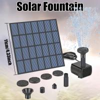 ราคา TEMU น้ำพุพลังงานแสงอาทิตย์สำหรับนกพร้อมหัวฉีด 7 หัว ปั๊มน้ำพลังงานแสงอาทิตย์สำหรับสวน บ่อน้ำ สระว่ายน้ำ ตู้ปลา และใช้งานกลางแจ้ง (1.5W-3.5W) (17592328246637)