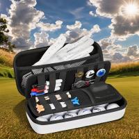 ราคา TEMU ที่ใส่ถุงมือกอล์ฟผู้ชาย พร้อมที่ปรับขนาดแบบถอดได้ & เคสแข็ง - กระเป๋ากอล์ฟ EVA ทนทาน พร้อมช่องแบ่ง 2 ช่อง, บอล, ที มาร์ค, มาร์คเกอร์ - ที่จัดระเบียบอุปกรณ์กอล์ฟ พร้อมช่องซิป (17592335200680)