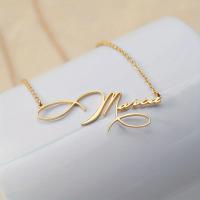 ราคา TEMU สร้อยคอจี้ตัวอักษรภาษาอังกฤษแบบกำหนดเอง สร้อยคอโซ่สแตนเลสปรับได้ เครื่องประดับจี้ป้ายชื่อแบบกำหนดเอง (17592341403647)