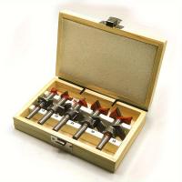 ราคา TEMU 5 ชิ้น ดอกสว่านคาร์ไบด์ปรับได้ ของขวัญเครื่องมือ - เหมาะสำหรับงานไม้, เจาะรูบานพับ และงานเจาะรู! (17592353530501)