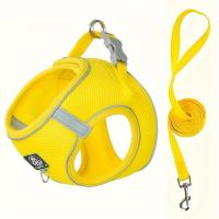 ราคา TEMU ชุดสายจูงสุนัขสะท้อนแสง สายรัดอกสุนัขแบบตาข่ายระบายอากาศ ปรับระดับได้ ไม่รัดคอ พร้อมสายจูง (17592365306846)