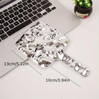 ราคา TEMU กระจกแต่งหน้าแบบถือได้เคลือบไฟฟ้า - ความละเอียดสูง, กระจกแต่งหน้าสี่เหลี่ยมพกพาพร้อมด้ามจับ (17592372487042)