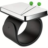 ราคา TEMU หมอนรองข้อมือแม่เหล็ก สำหรับเย็บผ้า & ควิลท์ - การยึดที่มั่นคง, ที่จับเข็มที่เข้าถึงง่าย (17592377188793)