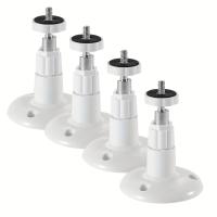 ราคา TEMU ชุดขายึดปรับได้ 360° สำหรับ , Wyze Cam Pan & กล้องวงจรปิด 4 ชิ้น - ขายึดผนัง ABS แบบ Heavy-Duty พร้อมหมุน 90°/360°, ฐานหมุนได้ 360° (17592382248871)