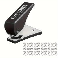 ราคา TEMU 1 ชิ้น, เครื่องเจาะปีกหางลูกดอกพร้อมแหวนสปริง 50 อัน, เครื่องเจาะปีกหางลูกดอก, อุปกรณ์เสริมลูกดอก (17592384160633)