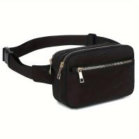 ราคา TEMU กระเป๋าคาดเอวไนลอนคุณภาพสูง Unisex พร้อมสายปรับได้ - กระเป๋าหลายชั้น ปิดซิป เหมาะสำหรับวิ่ง ยิม ท่องเที่ยว และใช้งานประจำวัน สำหรับผู้ชายและผู้หญิง (17592386633803)