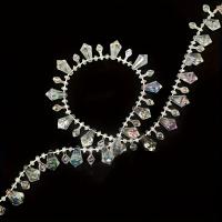 ราคา TEMU 3 เมตร คริสตัลอะคริลิคพวงมาลัยลูกปัด, พวงมาลัยลูกปัดรูปทรงหยดน้ำสำหรับงานฝีมือ DIY ตกแต่งงานอีเวนท์ (17592388479369)