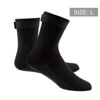 ราคา TEMU ถุงเท้ากีฬาทางน้ำแบบยืดหยุ่น 1 คู่ สำหรับว่ายน้ำสกีชายหาด, ถุงเท้าซับอุณหภูมิกันลื่น สำหรับเล่นเซิร์ฟ, ดำน้ำ, พายเรือคายัค, สนอร์เคิล (17592394687337)