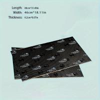 ราคา TEMU ชุดแผ่นปิดเสียงและลดการสั่นสะเทือนในตัวรถยนต์ที่ทำจากยางบิวทิลพร้อมหน้าอลูมิเนียม (17592410669362)