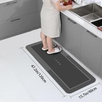 ราคา TEMU 1 ชิ้น แผ่นรองพื้นดินเบาแบบหนัก - ดูดซับน้ำได้ดี แห้งเร็ว กันลื่น พร้อมฐานยาง สำหรับใช้ในห้องน้ำ โรงแรม หรือที่พักอาศัย - เทคโนโลยีดูดซับน้ำแร่ (สีเทา) (17592418262836)