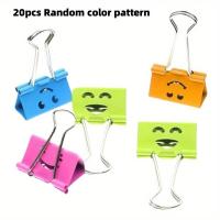 ราคา TEMU 20 ชิ้น คลิปหางยาวแบบเจาะรูสุดไอเดีย, ที่หนีบตั๋วใบหน้าร่ (17592418468776)