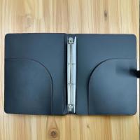 ราคา TEMU แฟ้มพับโฟลเดอร์หนังเทียม A4 แบบมืออาชีพพร้อมห่วงเจาะ - แฟ้มธุรกิจแบบหนา 40 ช่อง สีดำ พร้อมหน้าพลาสติก สำหรับทนายความ นักบัญชี และจัดระเบียบการนำเสนอ (17592343555889)