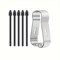 ราคา TEMU หัวปากกาสไตลัสสีดำ/ขาวสำหรับ SamSung สำหรับ Galaxy Tab S6 Lite S6 S7 S7 FE S8 S8+ S8 Ultra S9 S9+ (17592369873280)