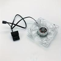 ราคา TEMU พัดลมระบายความร้อนเคสคอมพิวเตอร์ LED เปลี่ยนสีได้ 7 สี ขนาด 80 มม. 12V เงียบ | สำหรับระบายความร้อนเคสคอมพิวเตอร์ (17592374515509)