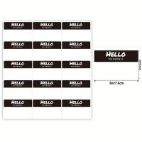 ราคา TEMU 10 แผ่น 150 สติกเกอร์แต่ละสติกเกอร์ขนาด 1.96*3 ใน 15 สติกเกอร์แผ่นที่เขียนด้วยลายมือชื่อป้ายสติกเกอร์สติกเกอร์ชื่อ Visitor สติกเกอร์ ป้ายกาว (17592387778016)