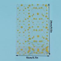 ราคา TEMU 50 ชิ้น ถุง OPP วัสดุพิมพ์ลายดาวทอง ถุงขนมปังบิสกิตก้นเว้า ถุงขนมบิสกิตคุกกี้ อุปกรณ์ปาร์ตี้วันเกิด งานแต่งงาน อุปกรณ์งานแต่งงาน อุปกรณ์วันหยุด (17592205116294)