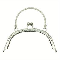 ราคา TEMU กระเป๋าถือสตรี 1 ชิ้น กรอบโลหะแบบมือถือ ด้ามจับนูน กระเป๋าใส่เหรียญ กระเป๋าสตางค์แบบปากโลหะ กรอบกระเป๋า 16.5 ซม./6.5 นิ้ว สำหรับอุปกรณ์เสริมกระเป๋าสตางค์ DIY การทำกระเป๋าสตางค์ DIY (1759223503186