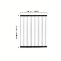 ราคา TEMU ชั้นวางจานที่พับได้ทำจากสแตนเลส - ชั้นวางจานที่ประหยัดพื้นที่, ทนทานในการแห้งและระบายน้ำสำหรับห้องครัว, อุปกรณ์ห้องครัวที่ทันสมัย | ดีไซน์ที่กระชับ | การก่อสร้างที่ทนทาน, ชั้นวางจานสำหรับห้องครัว