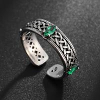 ราคา TEMU 1 ชิ้น แหวนเซลติกนอตฝังเพชรคิวบิกเซอร์โคเนียแบบวินเทจใหม่ แหวนแม่มดปมแม่มดแบบเปิดปรับขนาดได้ เครื่องประดับนำโชคสำหรับผู้ชายและผู้หญิง (17592269947881)