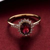 ราคา TEMU แหวนดอกกุหลาบสีชมพูอัญมณีสีแดง S925 เงินแท้ สี่ขา สำหรับผู้หญิง (17592241902050)