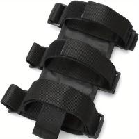 ราคา TEMU สายรัดเครื่องดับเพลิงผ้าสีดำปรับได้พร้อมหัวเข็มขัดปลอดภัยสำหรับความปลอดภัยในกรณีฉุกเฉิน, ที่วางเครื่องดับเพลิง | ดีไซน์สายรัดปรับได้ | จุดยึดที่แข็งแรง (17592219640257)