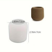 ราคา TEMU แม่พิมพ์ซิลิโคนตกแต่งกระจกตัวถ้วยเทียนยิปซั่มตะแกรงไม่เป็นระเบียบ DIY กาวหยดปูน (17592303260134)