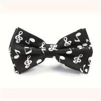 ราคา TEMU 1 ชิ้น โบว์ไทลายโน้ตดนตรี, โบว์ไทขนาดใหญ่สำหรับชายในงานคาร์นิวัล, ของขวัญสำหรับงานปาร์ตี้วันหยุดและงานรับปริญญา (17592319090438)