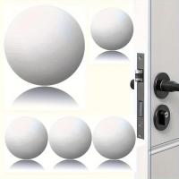 ราคา TEMU 5 ชิ้น ตัวกันชนประตูซิลิโคนติดเอง: ตัวป้องกันผนัง, กันกระแทกเงียบ, แผ่นกันกระแทกสำหรับที่จับประตู (17592319121255)