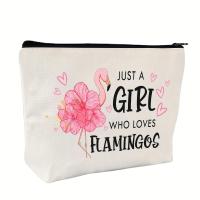 ราคา TEMU ของขวัญนกฟลามิงโกสำหรับคนรักนกฟลามิงโก ของขวัญวันเกิดสำหรับเพื่อนซี้ นกฟลามิงโก เครื่องประดับ กระเป๋าเครื่องสำอางสำหรับคนรักสัตว์ กระเป๋าใส่เหรียญซิป ใครที่ชอบกระเป๋าเครื่องสำอางนกฟลามิงโก (17592