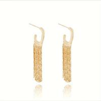 ราคา TEMU ต่างหูพู่ทรงตัว G, ต่างหูพู่เรขาคณิตดีไซน์เมทัลลิคสไตล์ยุโรปและอเมริกา, สะท้อนความหรูหราเบาๆ และคุณภาพสูง (ชุบทองแท้และหมุดเงินเพื่อความทนทานของสี) (17592269640980)