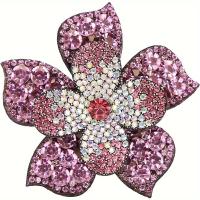 ราคา TEMU แผ่นแปะผ้าดอกไม้เลื่อม Rhinestone สีขาว ชมพู และแชมเปญ สำหรับติดรองเท้า ไม่มีกาวในตัว (17592278873468)