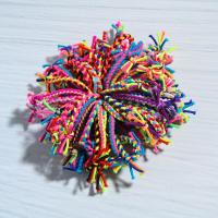 ราคา TEMU 50 ชิ้น ยางรัดผมถักเปีย - สายยืดผมแบบผูกปมสีสันสดใส น่ารักสไตล์หวาน สำหรับผู้หญิง, อุปกรณ์ประดับผมนุ่มไม่ลื่นทนทาน ใช้ได้ทุกวันและงานพิเศษ, ผมตกแต่งลายถักเปีย (17592189972209)